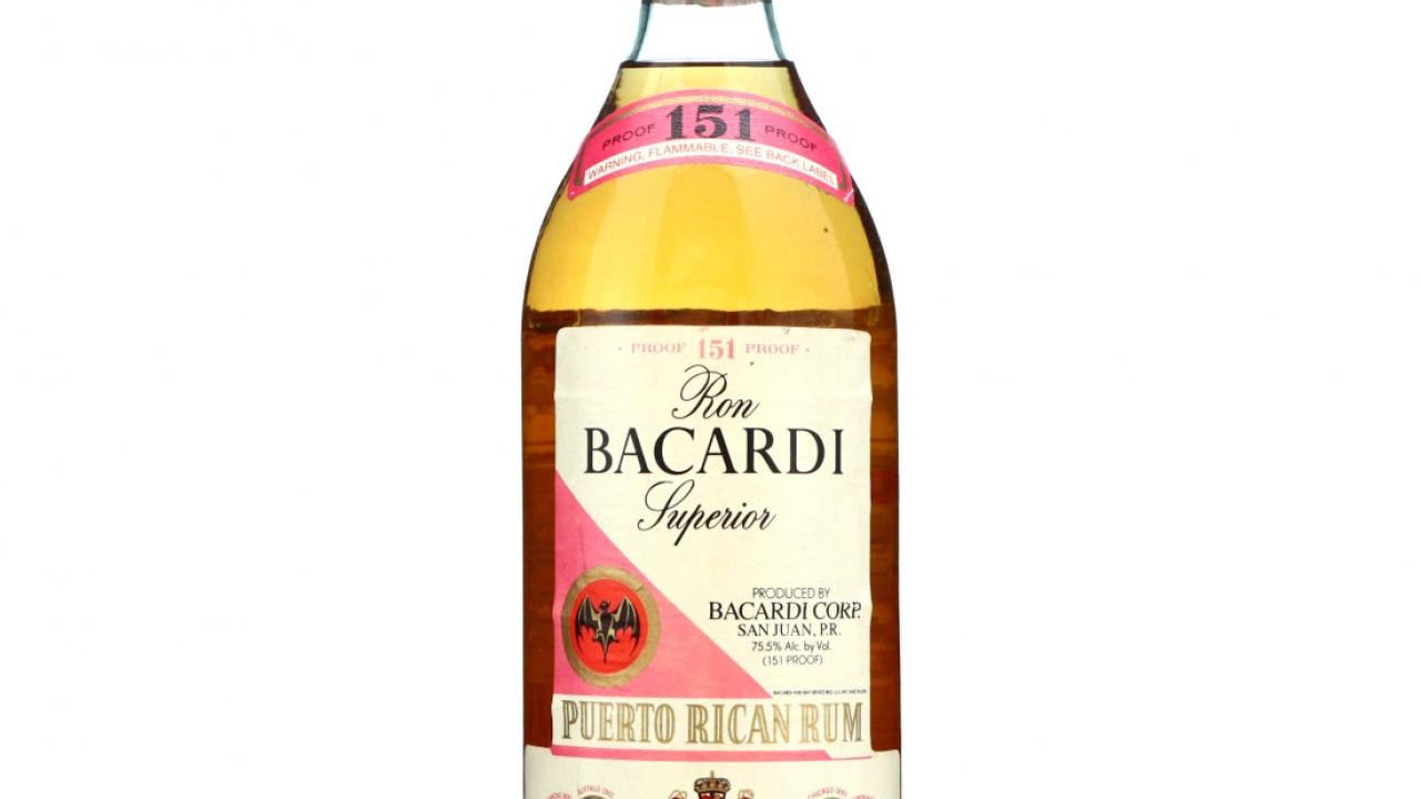 Bacardi Superior 151 Litre Rum | Rum Auctioneer